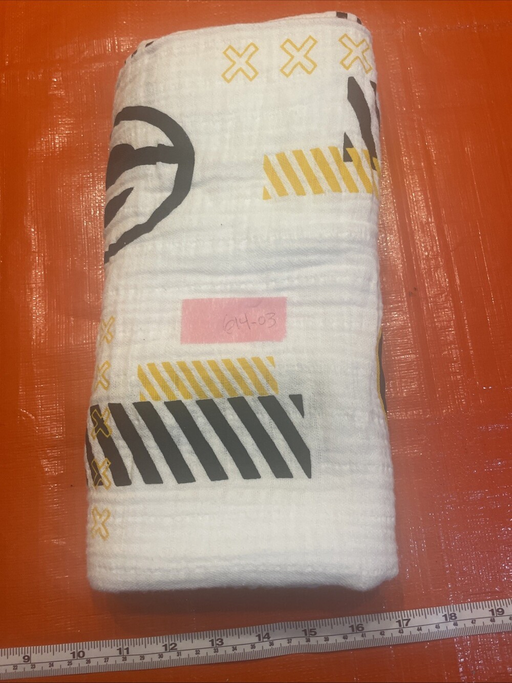 Official NFL Green Bay Packers Muslin Baby Swaddle Blanket White 100% Cotton